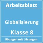 Arbeitsblatt Globalisierung Klasse 8