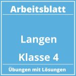 Arbeitsblatt Längen Klasse 4